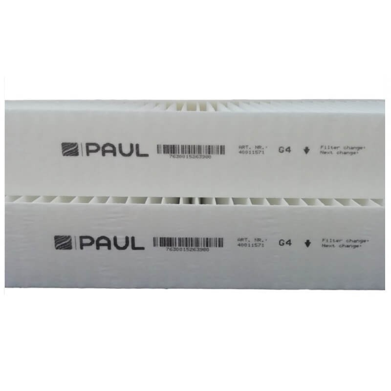 Filterset G4/G4 voor Paul Novus 300 en Novus 450