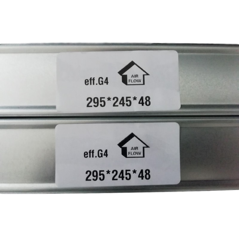 Zehnder Maxi Flat 450 | MVHR filter set G4/G4 | 245x295x48 | 528007600