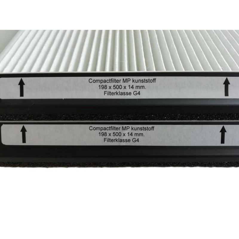 Zehnder ComfoAir 350-500-550 | Alternative filter set G4/G4 | 006040220