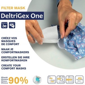 Deltrigex One | Filtre pour masque bouche | Homologué CENTEXBEL