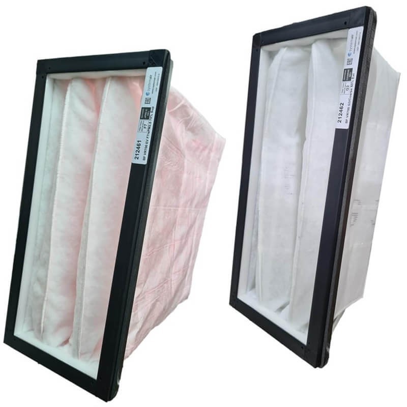 SystemAir VR 700 DCV/EV | Filtres VMC G3/F7 | 212462/212461 (12430/12429)