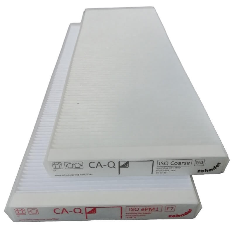 Zehnder ComfoAir Q 350 / 450 / 600 | Originele filterset G4/F7 | 400502013 Zehnder ComfoAir Q 350 / 450 / 600 | Originele filterset G4/F7 | 400502013