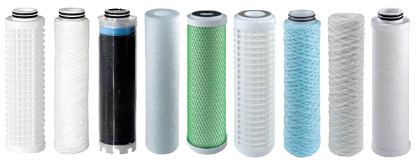 Wide range of filters for rainwater recovery.
